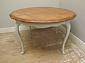 vintage french round table